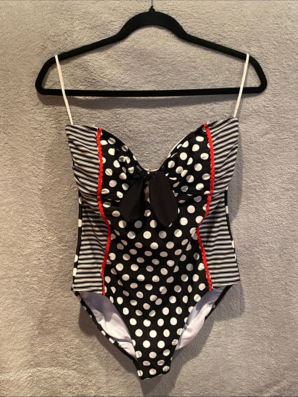 Jessica Simpson Pinup Girl Style Swimsuit Size L
